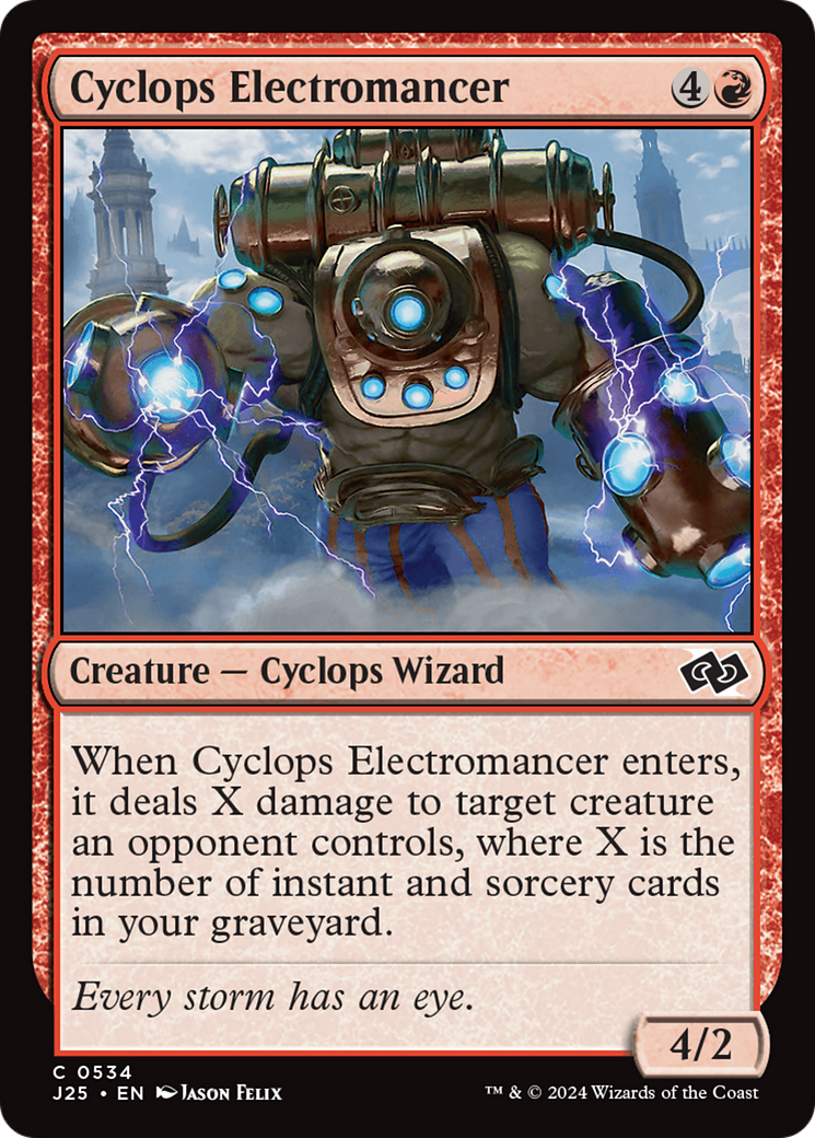 Cyclops Electromancer [Foundations Jumpstart] | Rook's Games and More