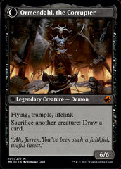 Jerren, Corrupted Bishop // Ormendahl, the Corrupted [Innistrad: Midnight Hunt] | Rook's Games and More