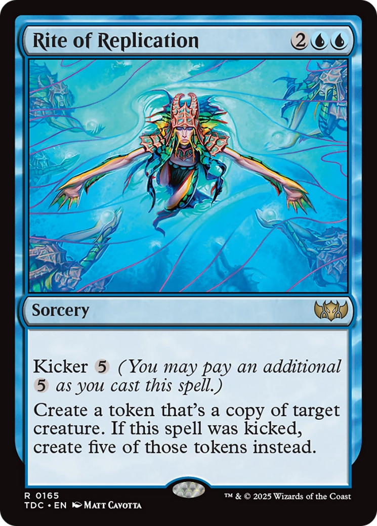 Rite of Replication [Tarkir: Dragonstorm Commander] | Rook's Games and More