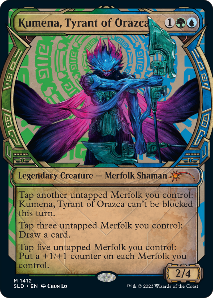 Kumena, Tyrant of Orazca (Rainbow Foil) [Secret Lair Drop Series] | Rook's Games and More