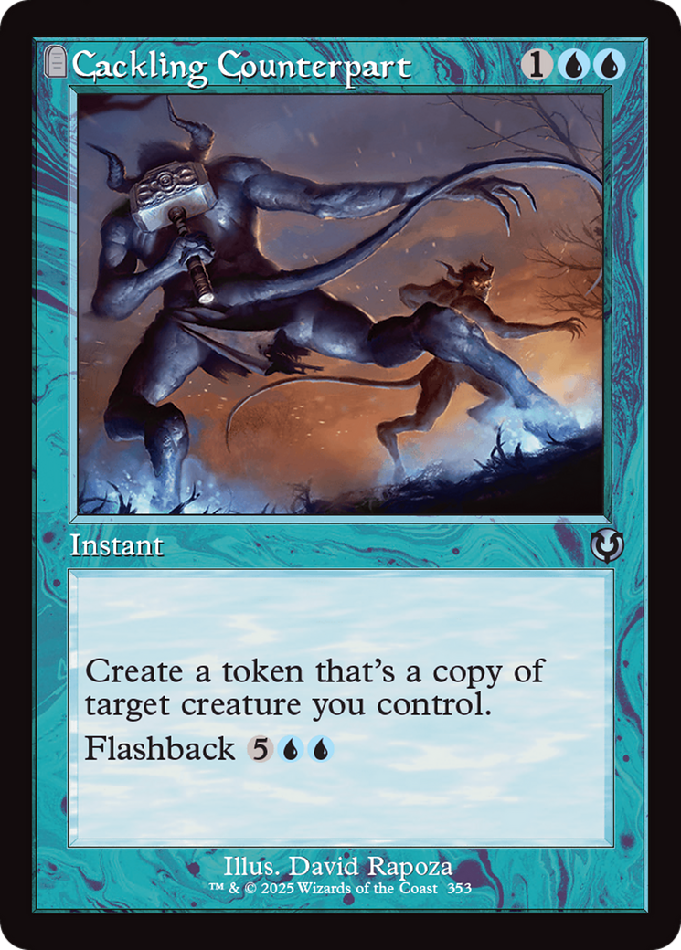 Cackling Counterpart (Retro Frame) [Innistrad Remastered] | Rook's Games and More
