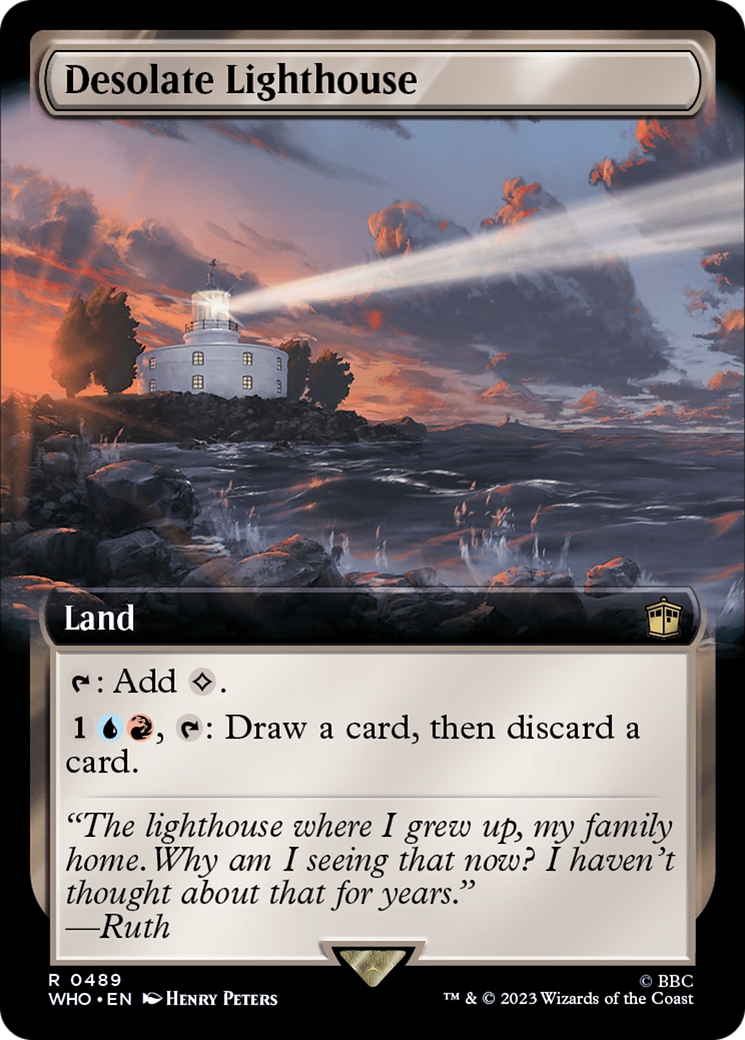 Desolate Lighthouse (Extended Art) [Doctor Who] | Rook's Games and More