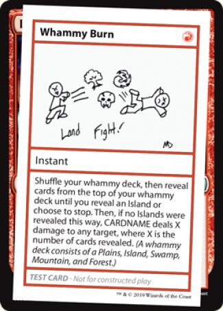 Whammy Burn (2021 Edition) [Mystery Booster Playtest Cards] | Rook's Games and More