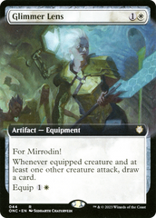 Glimmer Lens (Extended Art) [Phyrexia: All Will Be One Commander] | Rook's Games and More