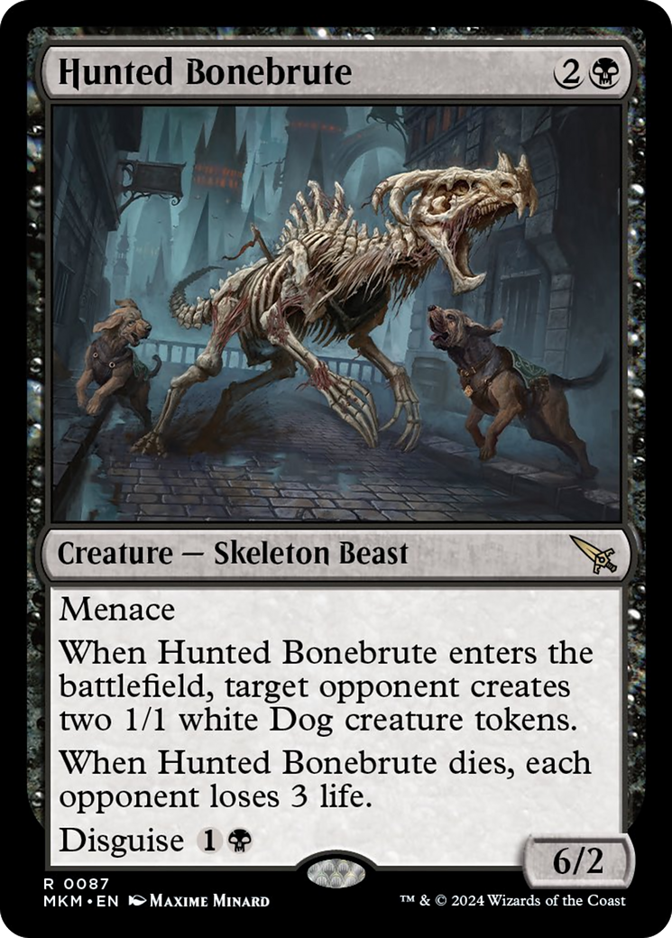 Hunted Bonebrute [Murders at Karlov Manor] | Rook's Games and More