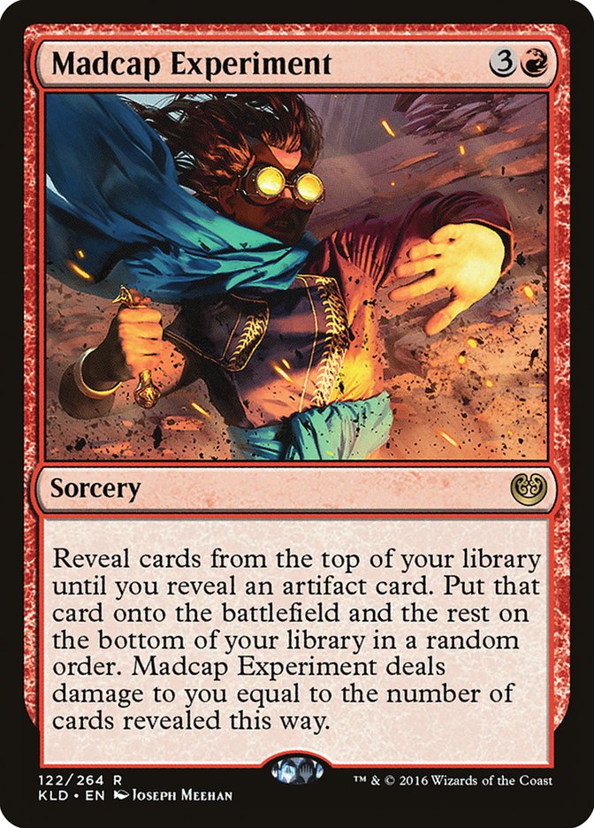 Madcap Experiment [Kaladesh] | Rook's Games and More