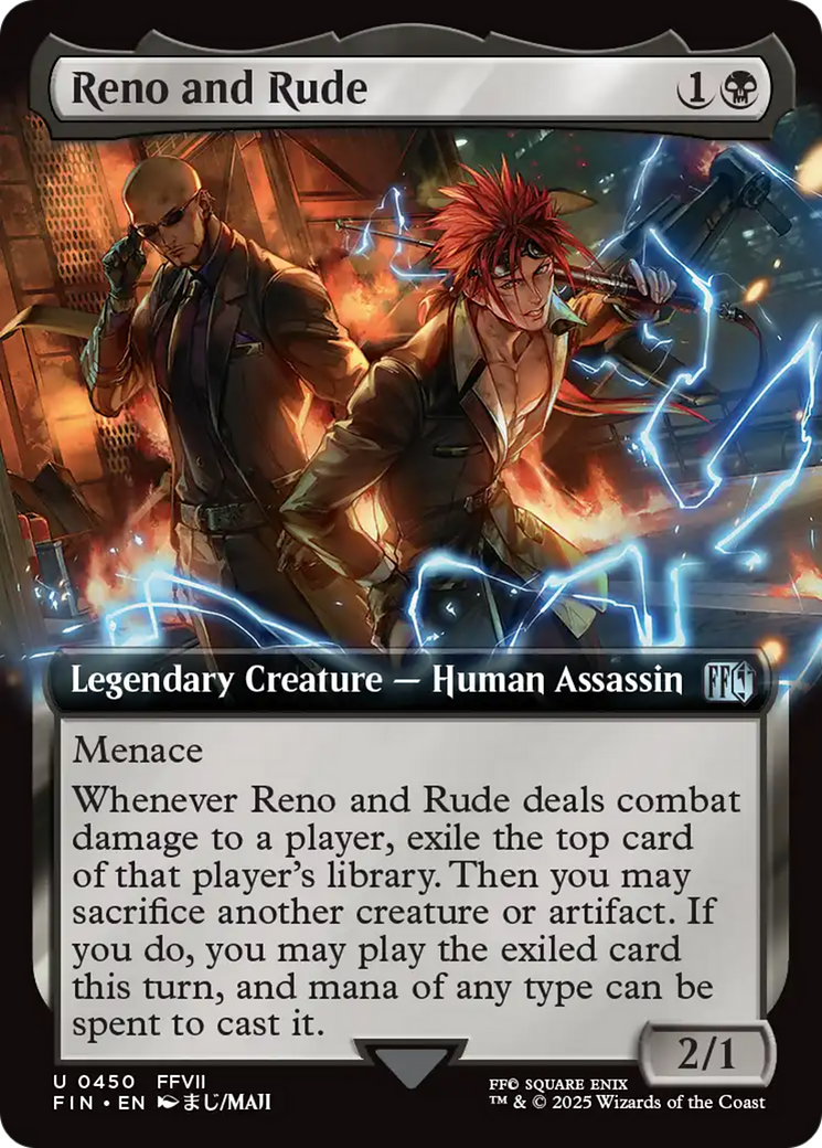 Reno and Rude (Extended Art) [FINAL FANTASY] | Rook's Games and More