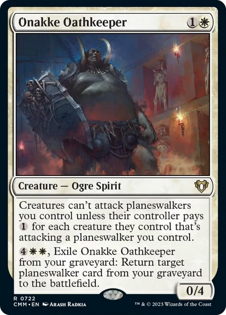 Onakke Oathkeeper [Commander Masters] | Rook's Games and More