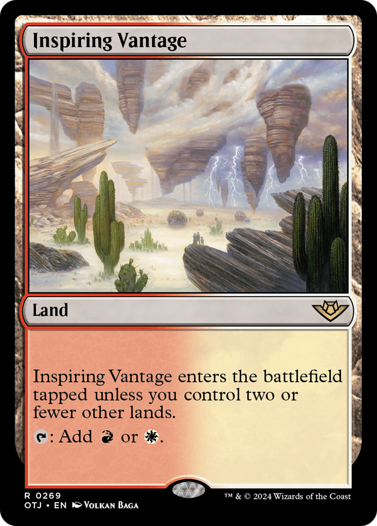 Inspiring Vantage [Outlaws of Thunder Junction] | Rook's Games and More