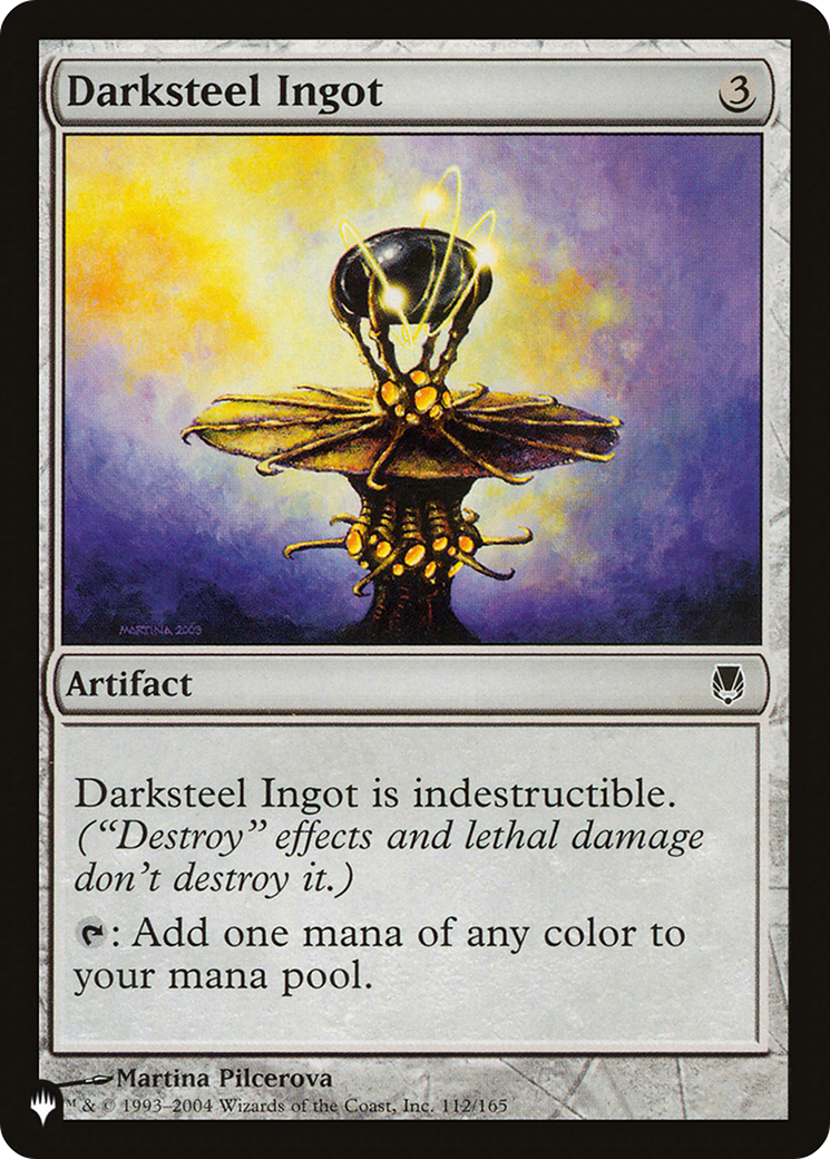 Darksteel Ingot [The List] | Rook's Games and More