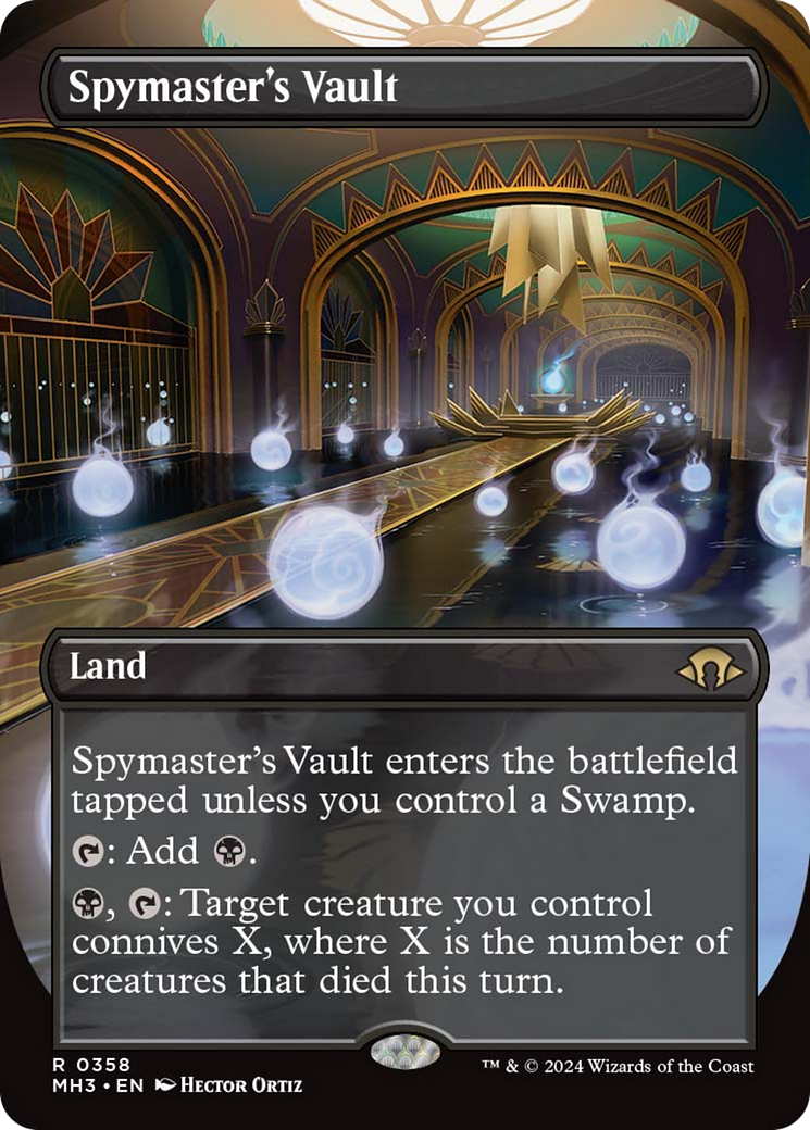 Spymaster's Vault (Borderless) [Modern Horizons 3] | Rook's Games and More