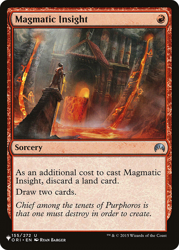 Magmatic Insight [The List] | Rook's Games and More