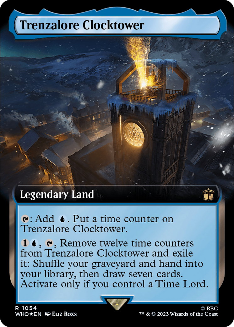 Trenzalore Clocktower (Extended Art) (Surge Foil) [Doctor Who] | Rook's Games and More