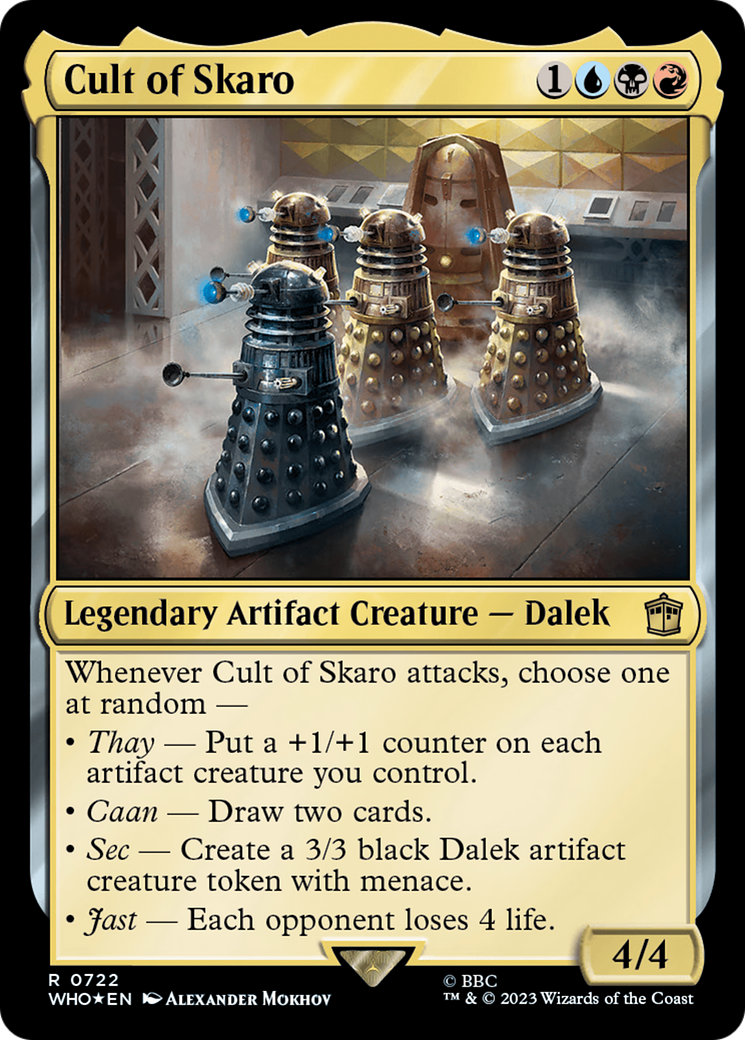 Cult of Skaro (Surge Foil) [Doctor Who] | Rook's Games and More