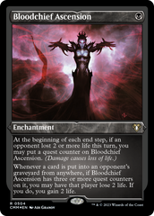 Bloodchief Ascension (Foil Etched) [Commander Masters]