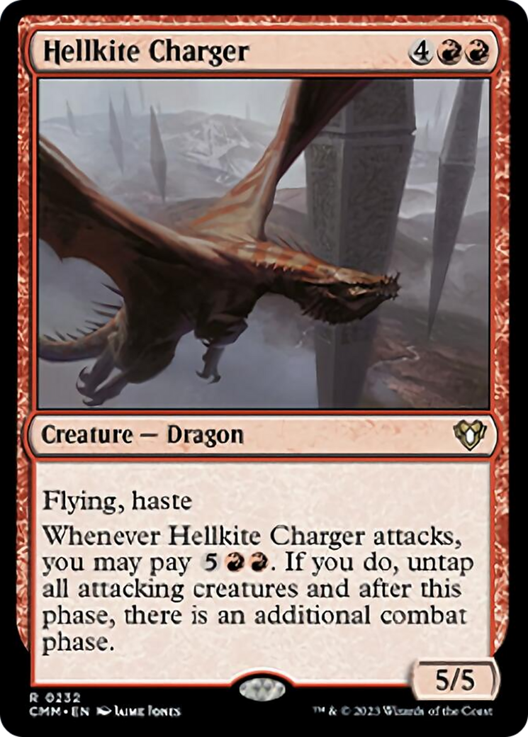 Hellkite Charger [Commander Masters] | Rook's Games and More