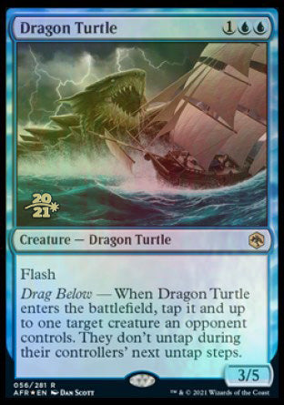 Dragon Turtle [Dungeons & Dragons: Adventures in the Forgotten Realms Prerelease Promos] | Rook's Games and More