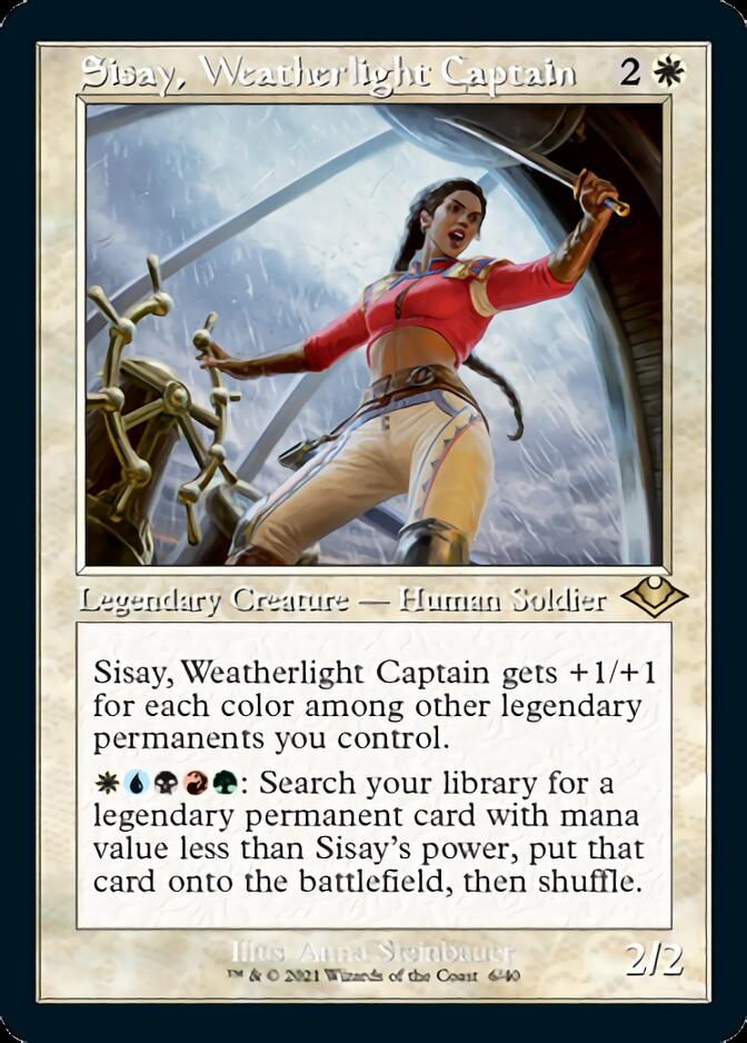 Sisay, Weatherlight Captain (Retro) [Modern Horizons] | Rook's Games and More