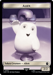 Copy // Alien Double-Sided Token [Doctor Who Tokens] | Rook's Games and More