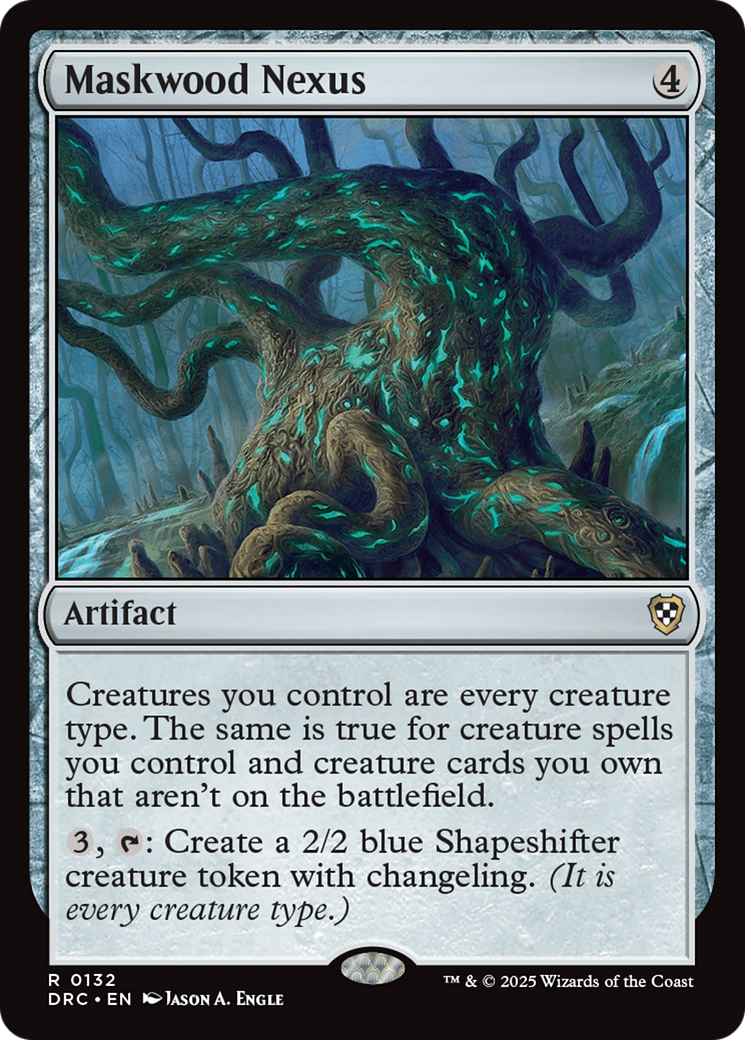 Maskwood Nexus [Aetherdrift Commander] | Rook's Games and More