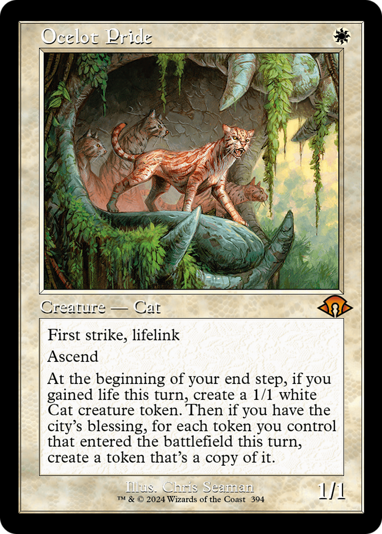 Ocelot Pride (Retro) [Modern Horizons 3] | Rook's Games and More