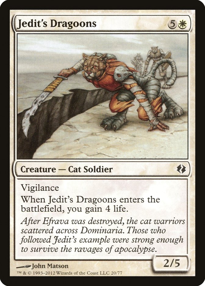 Jedit's Dragoons [Duel Decks: Venser vs. Koth] | Rook's Games and More