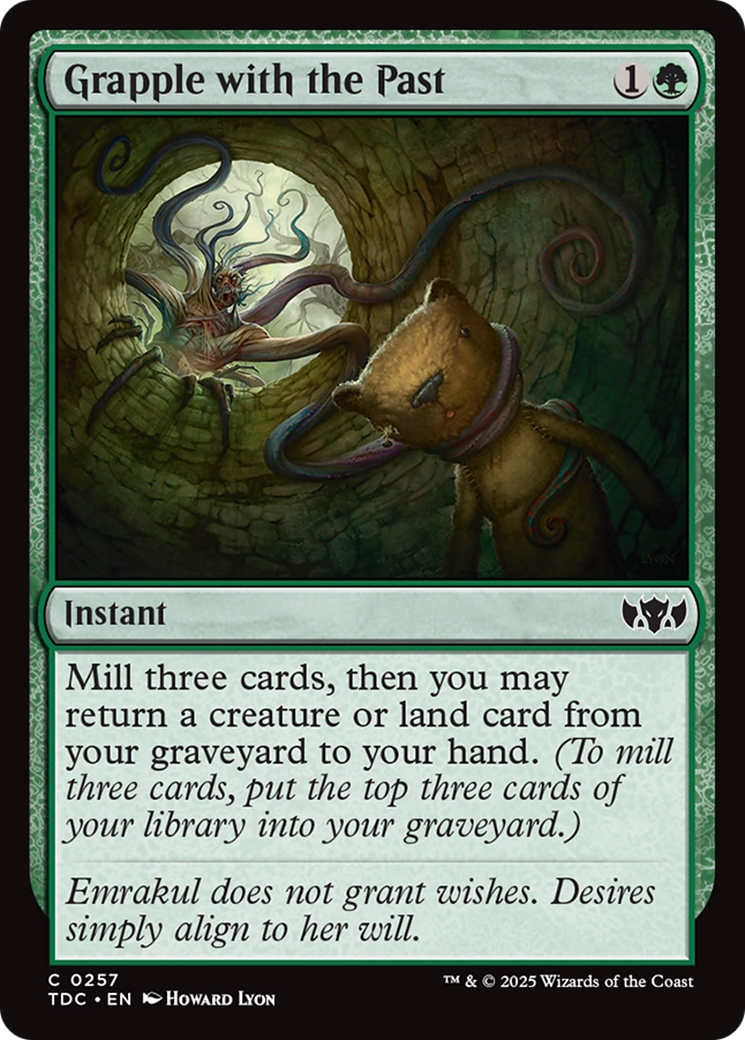 Grapple with the Past [Tarkir: Dragonstorm Commander] | Rook's Games and More