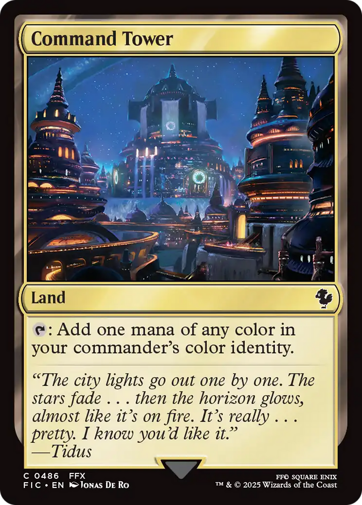 Command Tower (0486) [FINAL FANTASY Commander] | Rook's Games and More