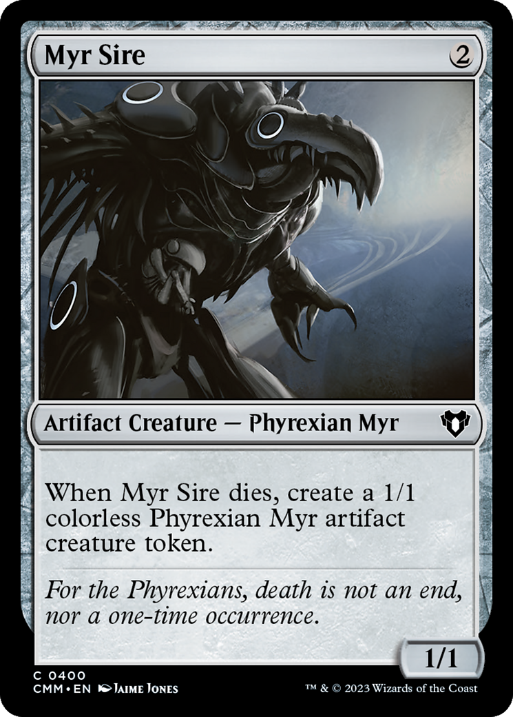 Myr Sire [Commander Masters] | Rook's Games and More