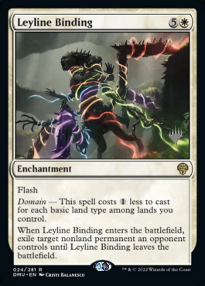 Leyline Binding (Promo Pack) [Dominaria United Promos] | Rook's Games and More