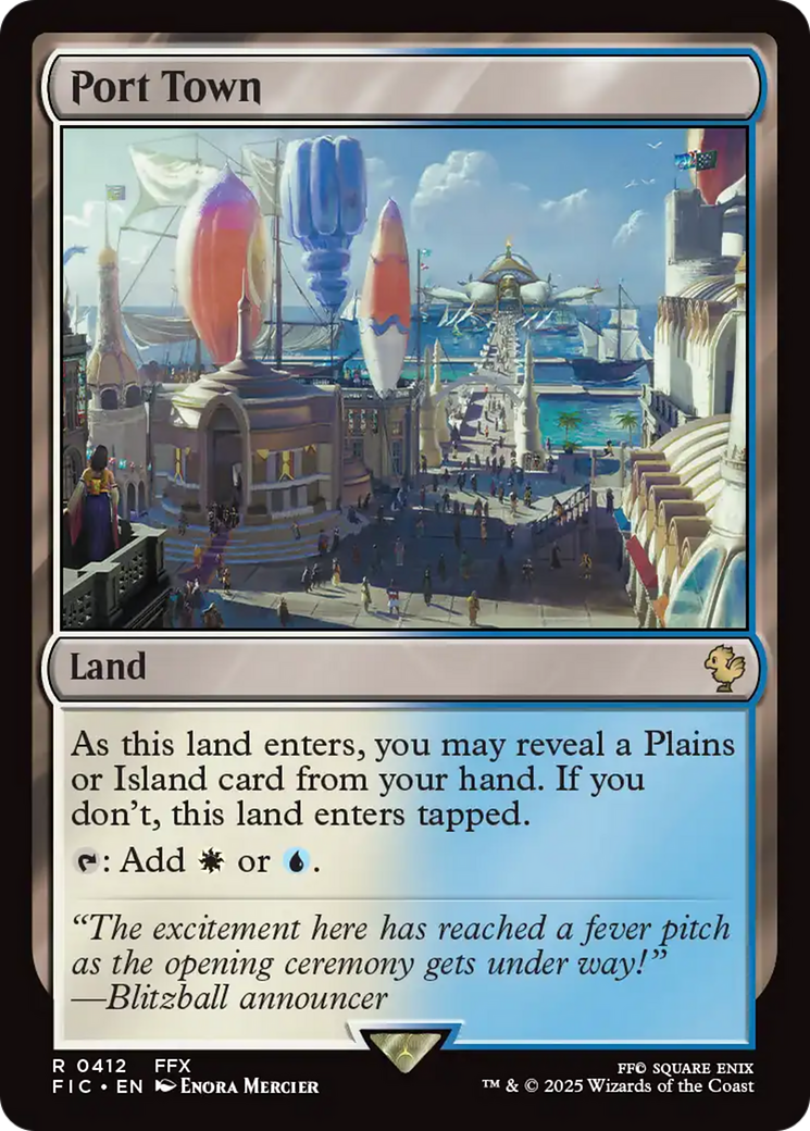 Port Town [FINAL FANTASY Commander] | Rook's Games and More