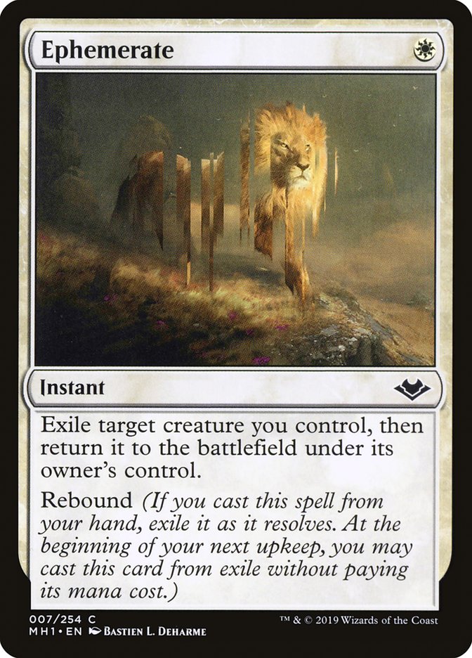 Ephemerate [Modern Horizons] | Rook's Games and More