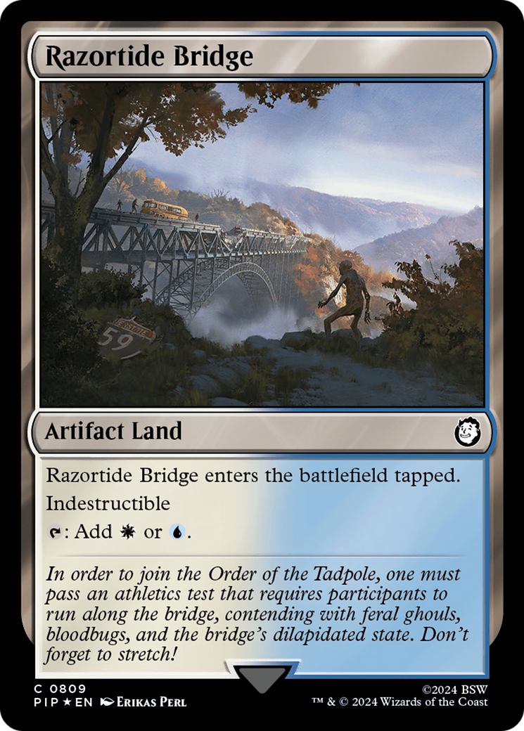 Razortide Bridge (Surge Foil) [Fallout] | Rook's Games and More