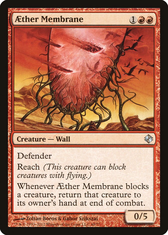 Aether Membrane [Duel Decks: Venser vs. Koth] | Rook's Games and More