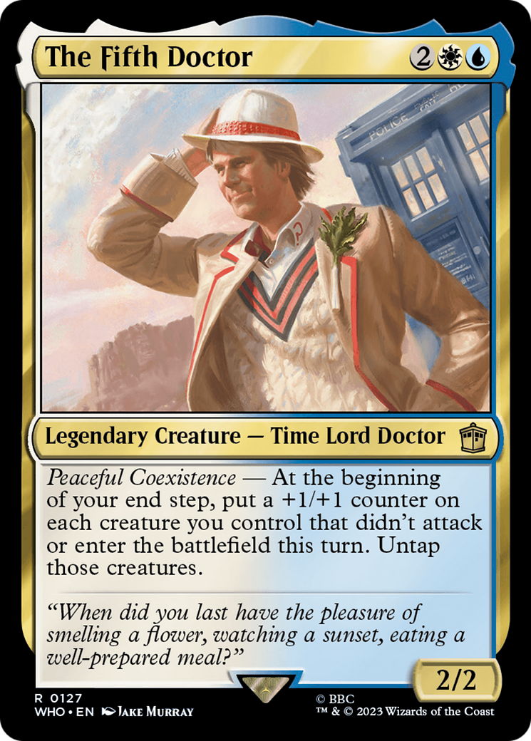 The Fifth Doctor [Doctor Who] | Rook's Games and More