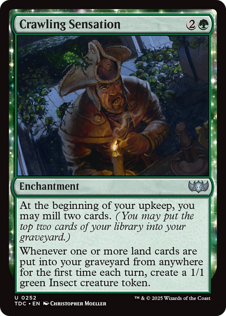 Crawling Sensation [Tarkir: Dragonstorm Commander] | Rook's Games and More