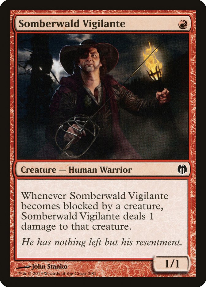 Somberwald Vigilante [Duel Decks: Heroes vs. Monsters] | Rook's Games and More