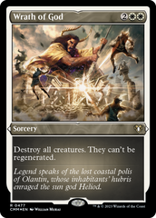 Wrath of God (Foil Etched) [Commander Masters] | Rook's Games and More