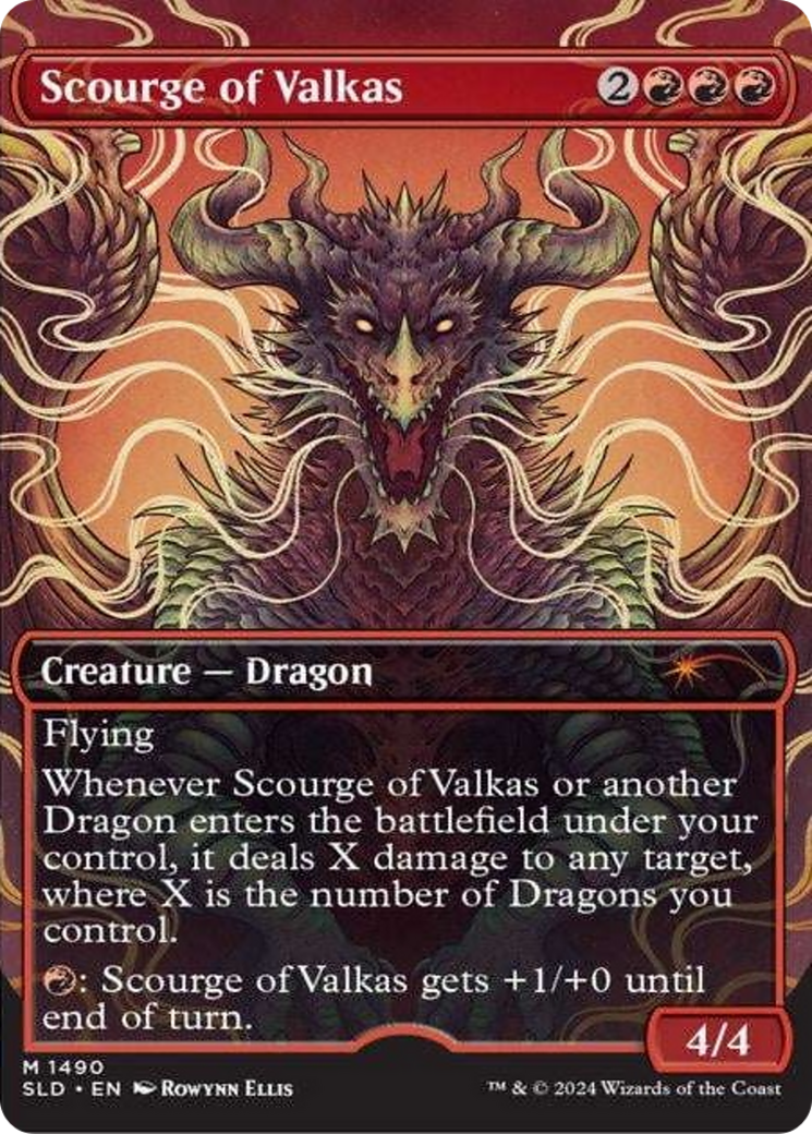 Scourge of Valkas [Secret Lair Drop Series] | Rook's Games and More