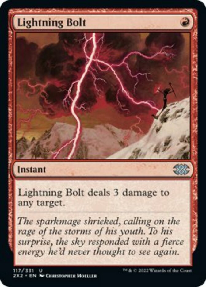 Lightning Bolt [Double Masters 2022] | Rook's Games and More