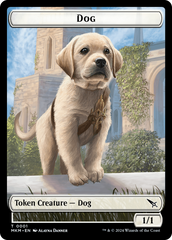 Thopter (0020) // Dog Double-Sided Token [Murders at Karlov Manor Tokens] | Rook's Games and More