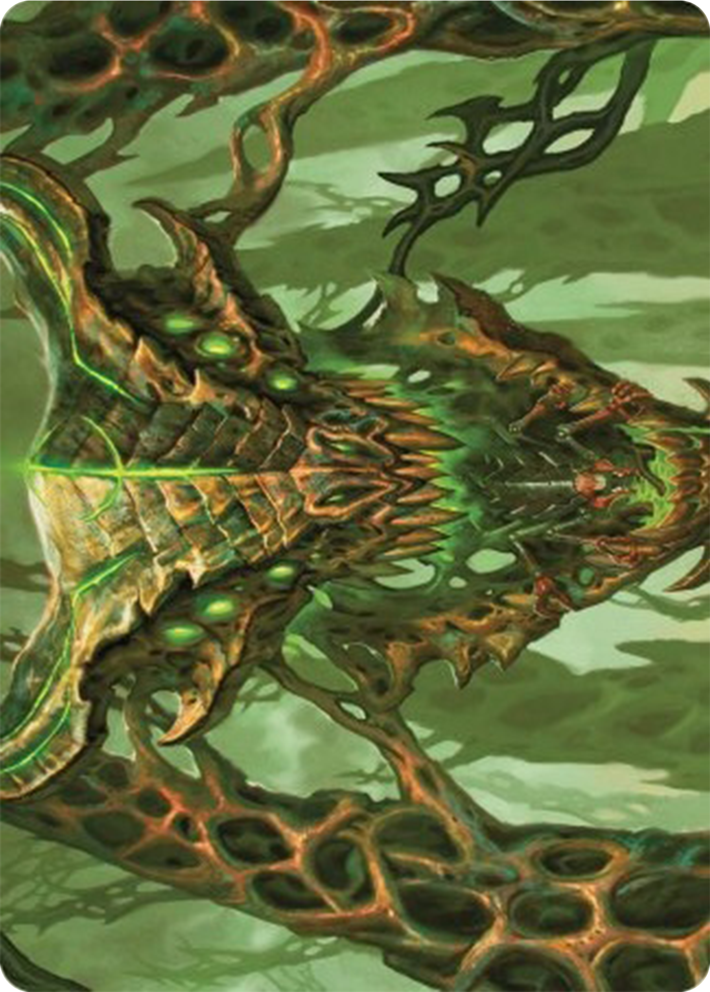 Colossal Dreadmask Art Card [Modern Horizons 3 Art Series] | Rook's Games and More