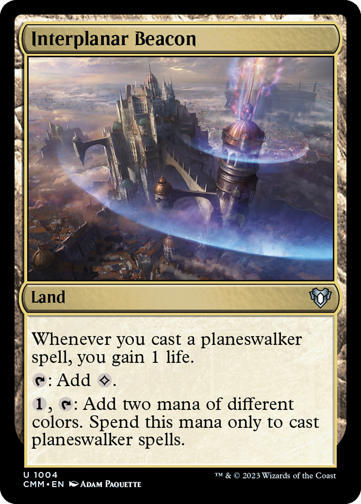 Interplanar Beacon [Commander Masters] | Rook's Games and More