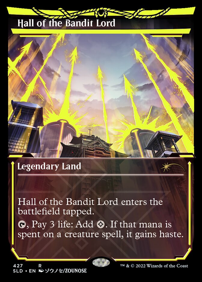 Hall of the Bandit Lord (Neon Ink Yellow) [Secret Lair Drop Series] | Rook's Games and More