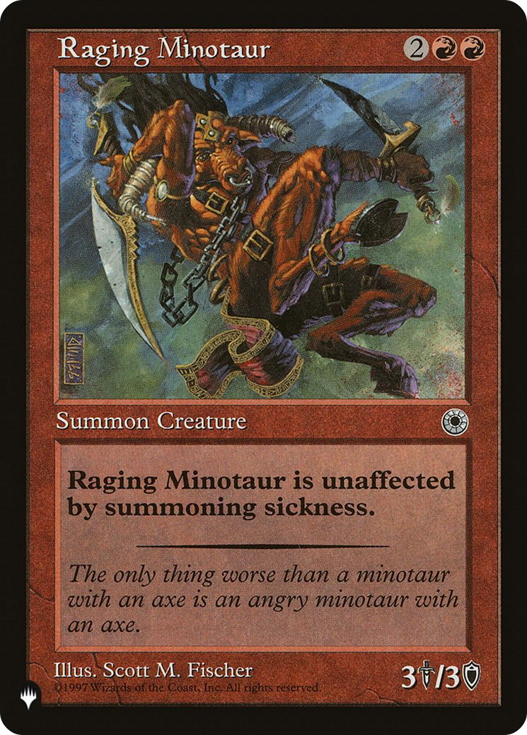 Raging Minotaur [The List] | Rook's Games and More