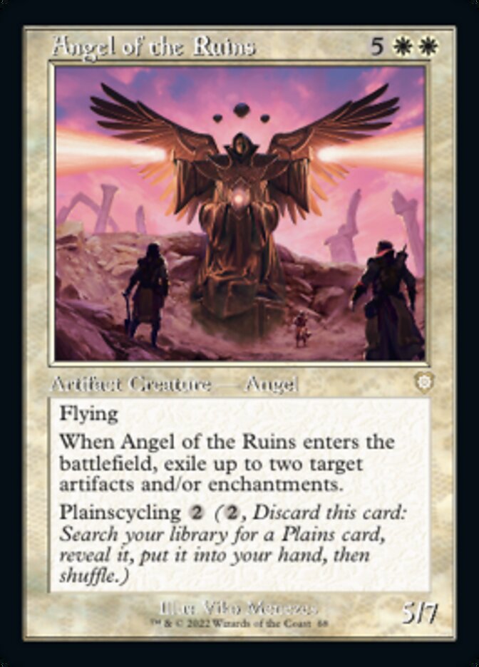 Angel of the Ruins (Retro) [The Brothers' War Commander] | Rook's Games and More