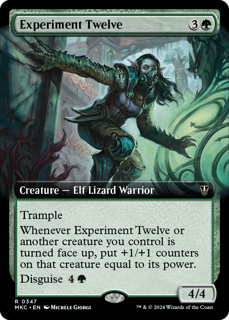 Experiment Twelve (Extended Art) [Murders at Karlov Manor Commander] | Rook's Games and More