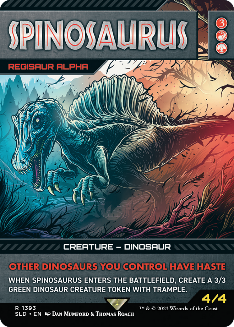 Spinosaurus - Regisaur Alpha [Secret Lair Drop Series] | Rook's Games and More