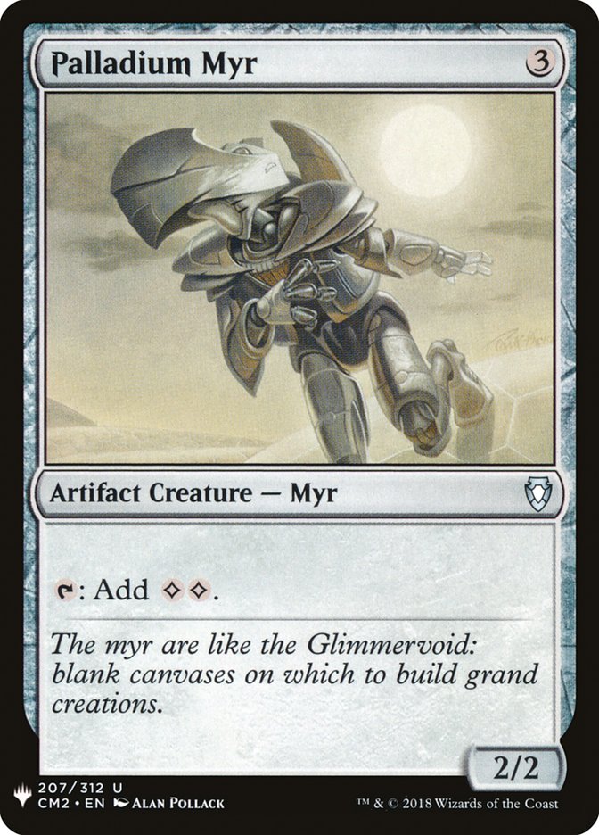 Palladium Myr [Mystery Booster] | Rook's Games and More