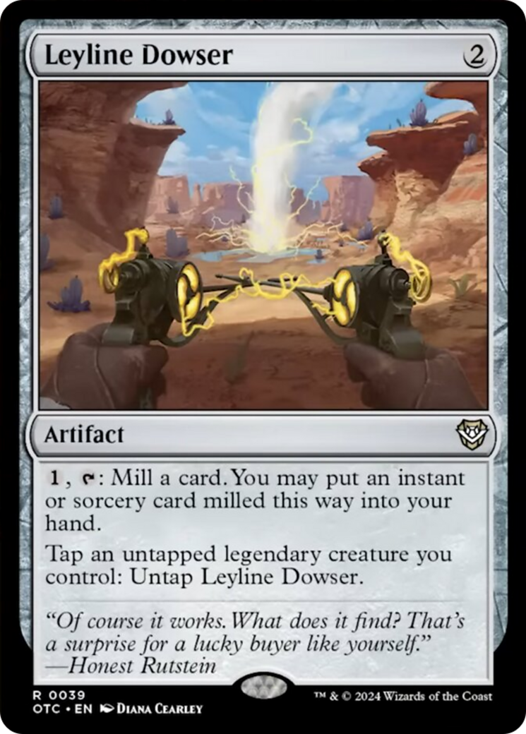 Leyline Dowser [Outlaws of Thunder Junction Commander] | Rook's Games and More
